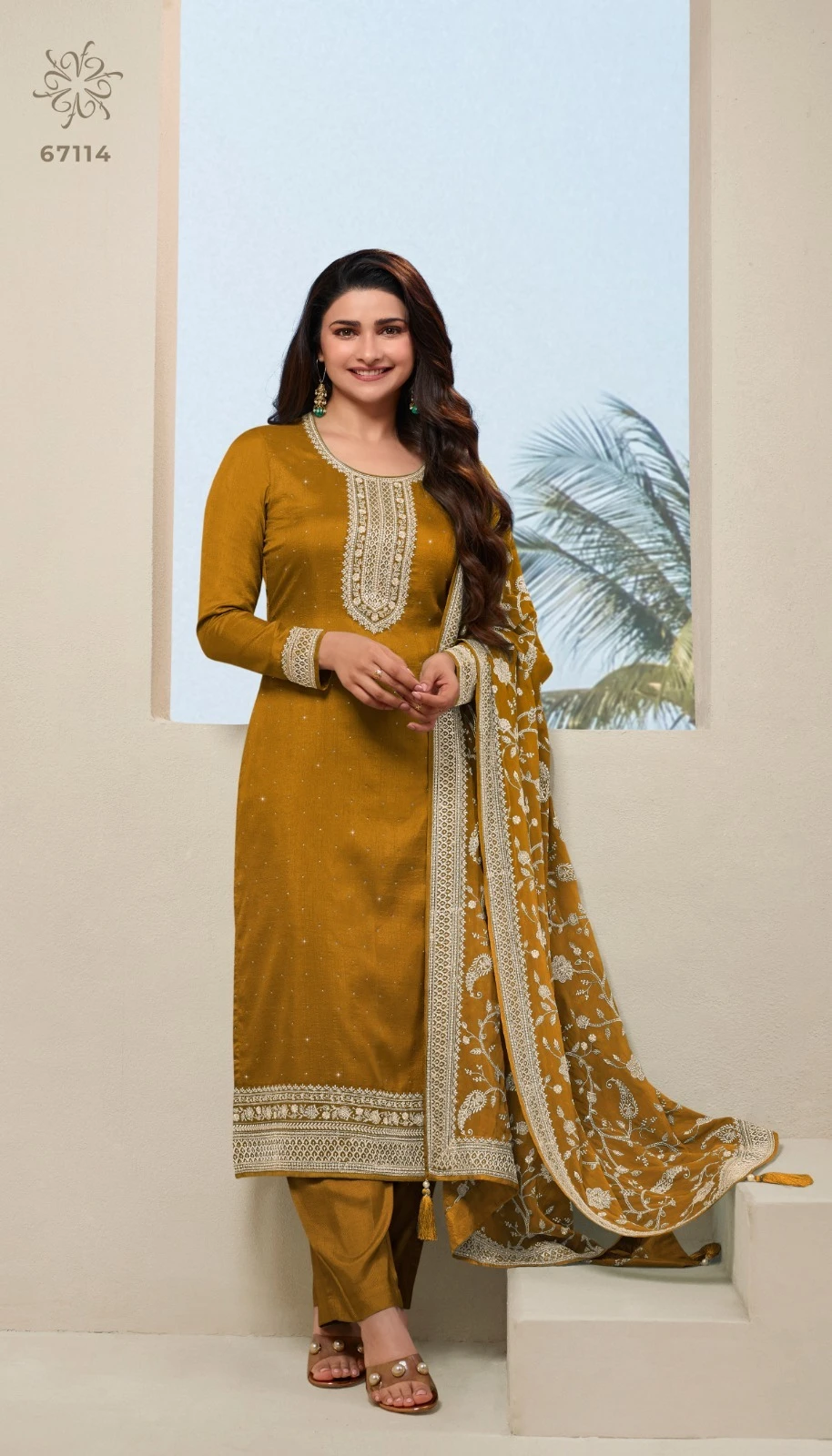 Vinay Parul Colour Plus Dola Wholesale Designer Salwar Suit Catalog — Wholesale Salwar Suits, MPA wholesale from Surat - Gallery Image 4